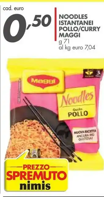 Italmark Maggi Noodles Istantanei Pollo offerta