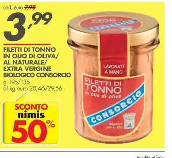 Italmark Consorcio - Filetti di Tonno in Olio di Oliva offerta