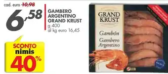 Grand Krust Gambero Argentino