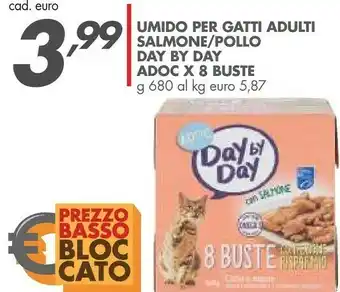 Italmark Adoc Bay By Day Umido Per Gatti Adulti Salmone/ Pollo offerta