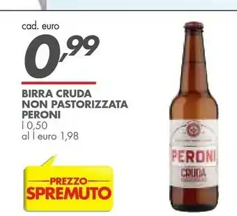 Italmark Peroni Birra Cruda Non Pastorizzata offerta