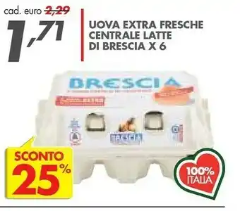 Italmark Uova Extra Fresche Centrale Latte Di Brescia offerta