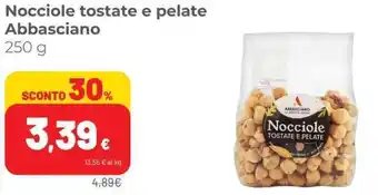 Coop Nocciole tostate e pelate Abbasciano 250 g offerta