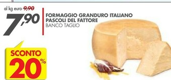 Italmark Formaggio Granduro Italiano Pascoli Del Fattore offerta