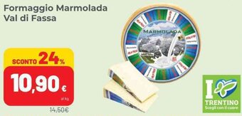 Coop Formaggio Marmolada Val di Fassa offerta
