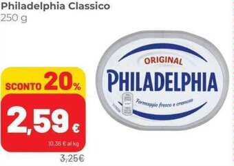 Coop Philadelphia Classico 250 g offerta