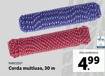 Lidl PARKSIDEⓇ Corda multiuso, 30 m offerta