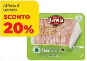 Coop Affettati Beretta offerta