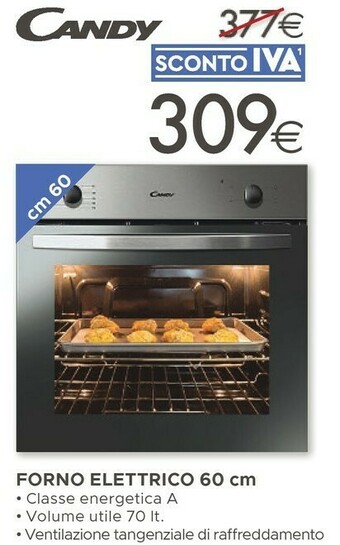 Mondo Convenienza Candy Forno Elettrico offerta