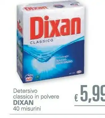 Unes Dixan Detersivo Classico In Polvere offerta