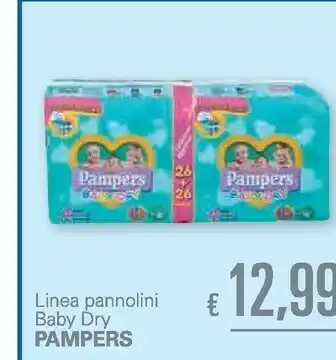 Unes Pampers Pannolini Baby Dry offerta