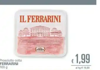 Unes Ferrarini - Prosciutto Cotto Di Alta Qualità 110 G(ml) offerta