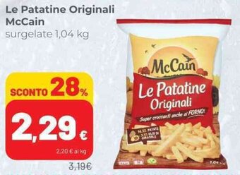 Coop Le Patatine Originali McCain surgelate 1,04 kg offerta