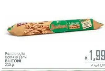 Unes Beretta Buitoni Pasta Sfoglia Bonta Di Semi offerta