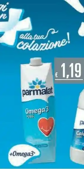 Unes Parmalat Parmalat - Omega 3 Plus Latte a Lunga Conservazione offerta