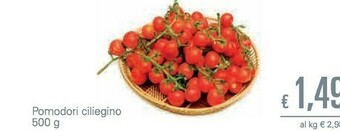 Unes Pomodori Ciliegino offerta