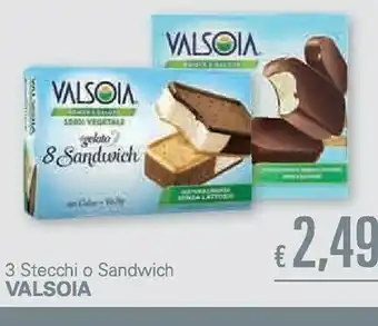 Unes Valsoia Il Gelato 3 Stecchi offerta