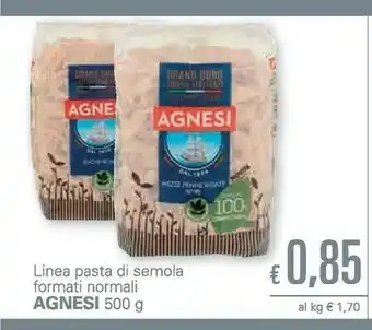 Unes Agnesi Linea Pasta Di Semola offerta