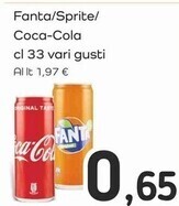 Famila Superstore Coca cola fanta offerta
