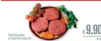 Unes Hamburger Di Bovino Adulto offerta