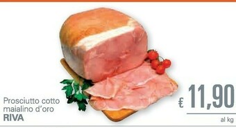 Unes Riva Prosciutto Cotto Maialino D'oro offerta