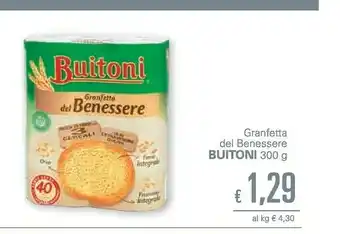 Unes Buitoni Granfette Del Benessere 300 G(ml) offerta