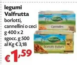 Pam Valfrutta Legumi offerta