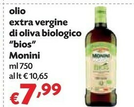 Pam Monini Olio extravergine di oliva offerta