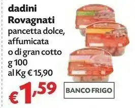 Pam Rovagnati Pancetta offerta