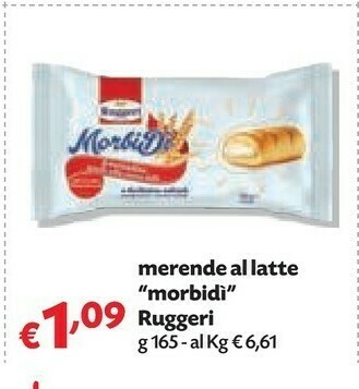 Pam Ruggeri Merende Al Latte Morbidi offerta