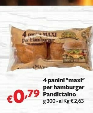 Pam Pandittaino Pane offerta