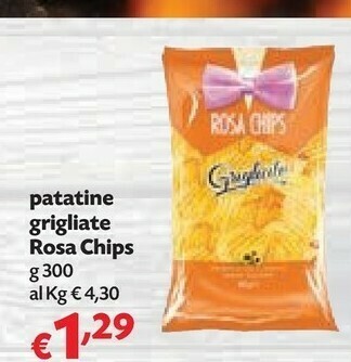 Pam Rosa chips Patatine fritte offerta