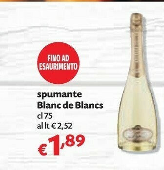 Pam Blanc Spumante offerta