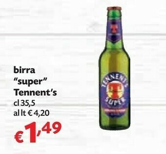 Pam Tennent's Birra offerta