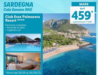 Lidl Club Esse Palmasera Resort **** offerta