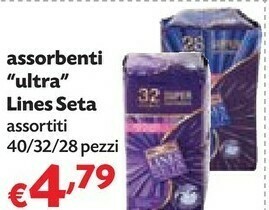 Pam Lines Assorbenti lines offerta