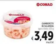 Conad Margherita Findus piselli novelli offerta