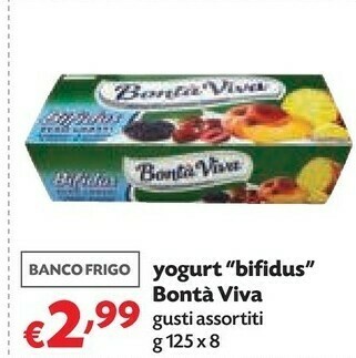 Pam Bontà viva Yogurt Bifidus offerta