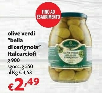 Pam Italcarciofi Olive offerta