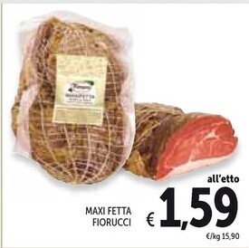 Spazio Conad Fiorucci maxi fetta offerta