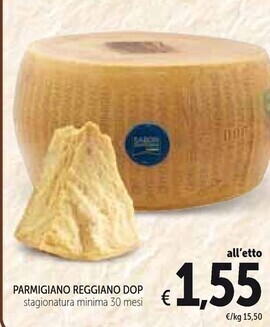 Spazio Conad Parmigiano reggiano dop offerta