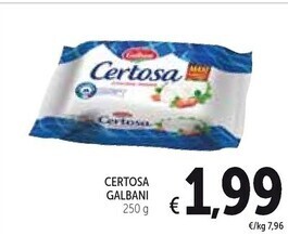 Spazio Conad Galbani certosa offerta