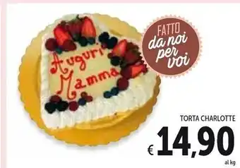 Spazio Conad Torta charlotte offerta