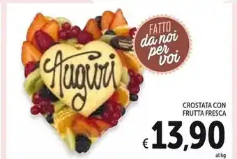 Crostata con frutta fresca