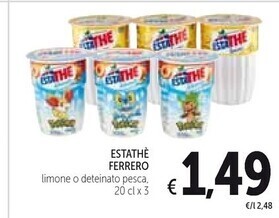 Spazio Conad Ferrero estathé offerta