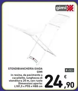 Spazio Conad Giada stendibiancheria offerta