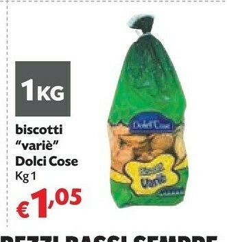 Pam Dolci cose Biscotti Variè offerta