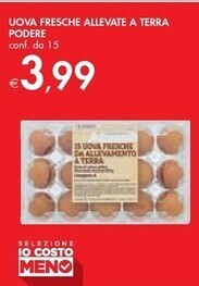 Bennet Uova fresche allevate a terra podere offerta