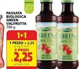 Il Gigante Valfrutta passata di pomodoro offerta