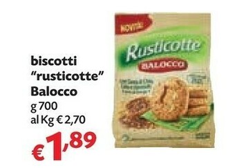 Balocco Biscotti Rusticotte